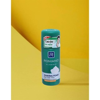 Bọt Cạo Râu Romano Classic 175ml