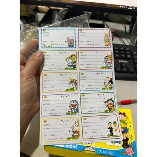 [Set 10 Tờ] Đề Can Bọc Sách Vở Cho Bé – Giấy Bọc Dán Sẵn, Chống Thấm Nước, Họa Tiết Dễ Thương, Bền Đẹp
