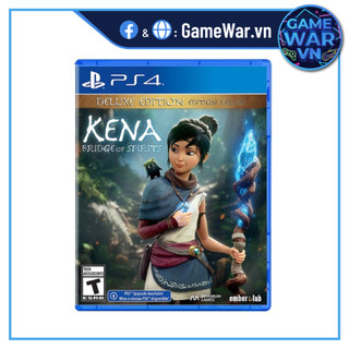Đĩa game ps4 - kena: bridge of spirits - deluxe edition