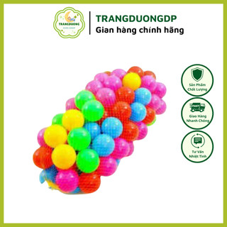 100 bóng nhựa chơi nhà banh hoàng loại 1 DÀY ĐẸP