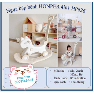 Ngựa bập bênh Honper 3in1 HCM