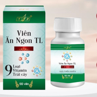 Viên Uống Ăn Ngon TL 100 Viên Chính Hãng, giúp ăn ngon,ngủ ngon ,tăng cân, tăngcường hấp thu dinh dưỡng