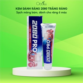 Kem đánh răng giảm ê buốt và mòn răng 2080 Pro Max Sensitive Hàn Quốc 125g