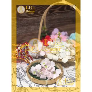 Đầu hoa cẩm tú cầu sáp | lu decor