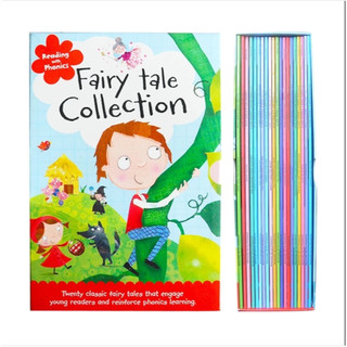 Reading with phonics fairy tales collection - 20 books + audio| bản nhập khẩu