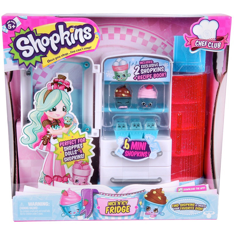 Đồ chơi Shopkins Chef Club Nice n Icy Fridge