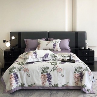 BỘ CHĂN GA GỐI LỤA THÁI TENCEL ( HÀNG NHẬP KHẨU)