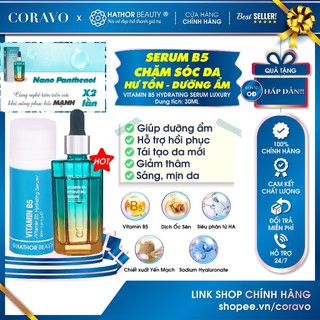 Serum B5 chăm sóc da hư tổn dưỡng ẩm VITAMIN B5 HYDRATING SERUM Hathor Beauty (Kim Thiên Hoa) 30ml - Coravo