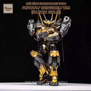Mô hình lắp ráp hgbf astray sengoku weimei ver black gold tặng base kèm decal 1/144 đồ chơi lắp ráp anime