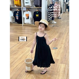 VÁY MAXI TM HỞ LƯNG BÉ GÁI