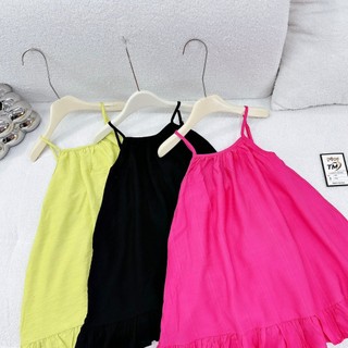 VÁY MAXI TM HỞ LƯNG BÉ GÁI