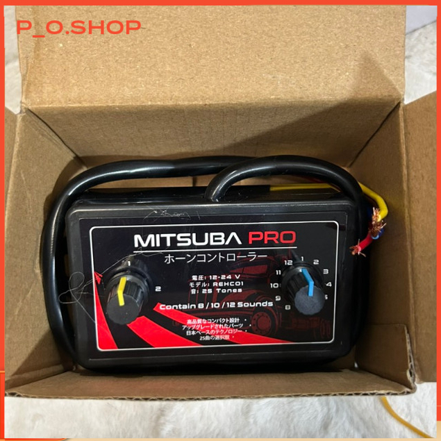 【🔥Rẻ】Nhại còi 25 bài, mitsuba pro, 12 bài pro, sài còi hơi còi điện, auto 12v, 24v - 77