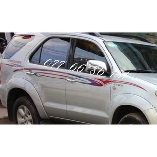 Tem dán sườn xe Fortuner