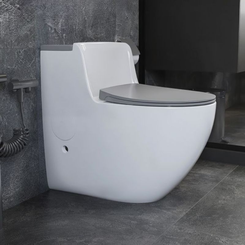 BỒN CẦU LARTO NHẬP KHẨU CAO CẤP. BỒN CẦU 1 KHỐI MIX XÁM LARTO LTBC-7929.