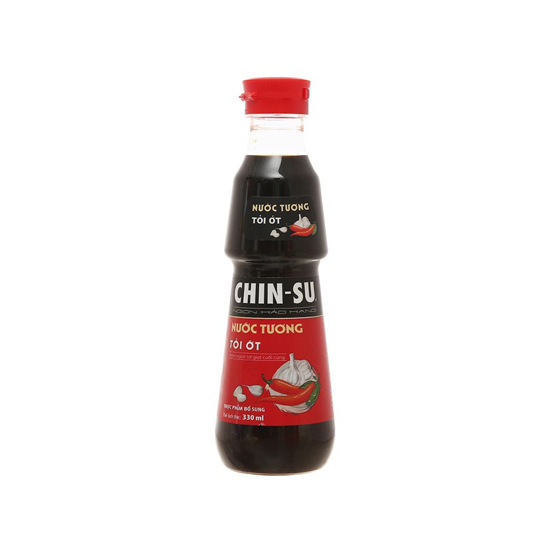 Nước tương Chinsu tỏi ớt 330ml