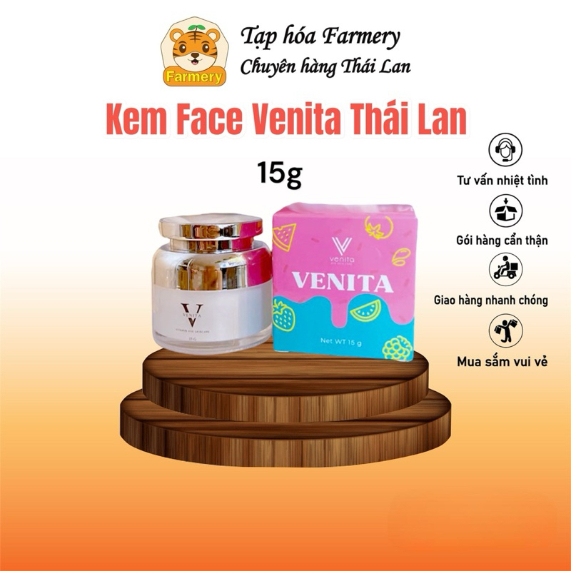 [Nội địa Thái] Kem Mặt Trắng Da Venita Thái Lan