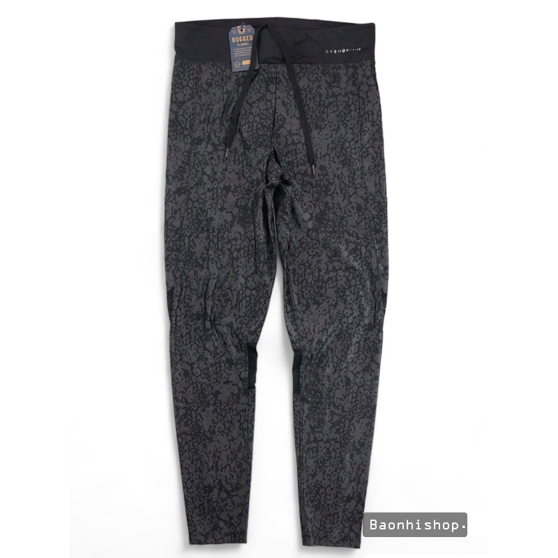 Quần Tập Gym Dài Oysho Leopard Print Leggings- SIZE M