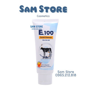 Sữa Rửa Mặt E100 Sữa Bò Tươi 80ml