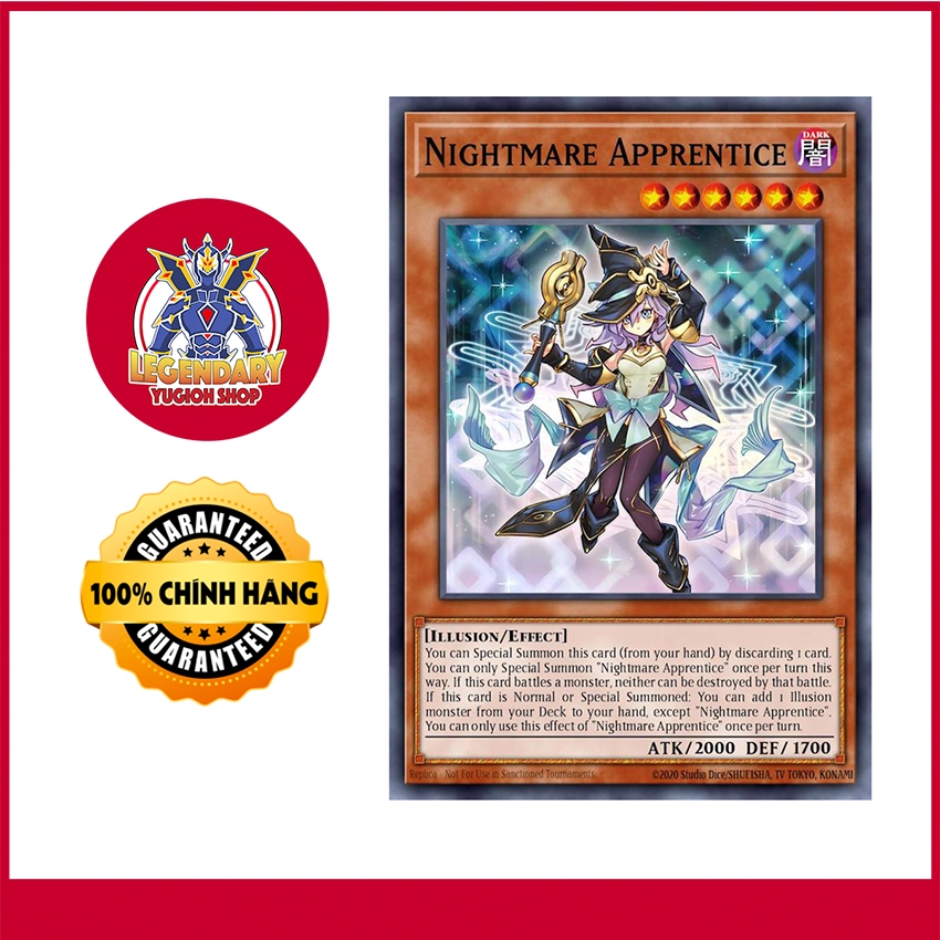 [Thẻ Bài Yugioh Chính Hãng] Nightmare Apprentice