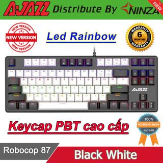Bàn phím cơ Ajazz chính hãng ♥️Freeship♥️ Full Box Blue Switch Led Rainbow