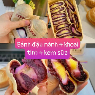 Bịch 500g Bánh mochi Khoai Môn Không đường ăn kiêng Healthy