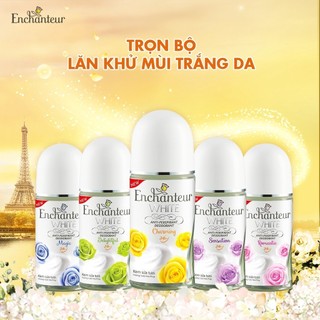 Lăn Khử Mùi Enchanteur Trắng Da 25ML Đủ Mùi
