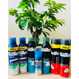 Bọt cạo râu Gillette Schiuma của Mỹ