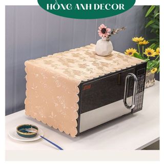 Tấm Che Lò Vi Sóng Tấm Phủ Lò Vi Sóng Tấm Che Bụi Máy Giặt Tủ Lạnh Vải PU Chống Thấm Nước