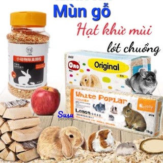 Mùn Gỗ Jolly/Ono , Hạt Khử Mùi lót chuồng cho Thỏ, Hamster, Bọ, Chinchilla
