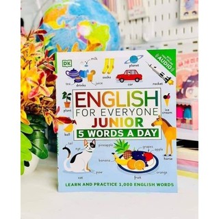 Sách- English for Everyone Junior 5 words a day