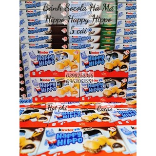 Bánh socola hà mã kinder hippo happy 100g