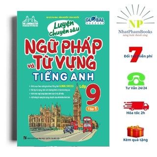 Sách - GLOBAL SUCCESS Luyện chuyên sâu ngữ pháp và từ vựng tiếng anh lớp 9 tập 1