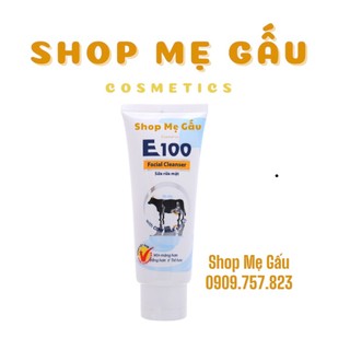 Sữa rửa mặt E100 tinh chất sữa bò tươi làm trắng da