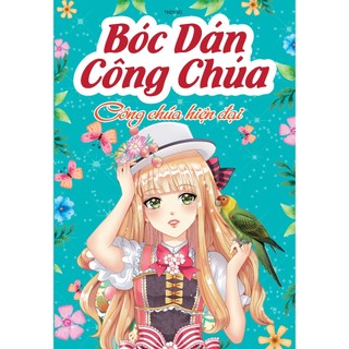 Sách - Bộ Bóc Dán Công Chúa - Công Chúa Hiện Đại