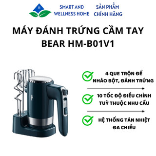 Máy đánh trứng cầm tay Bear HM-B01V1 - Bảo hành 18 tháng