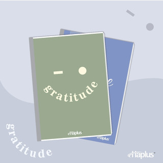 [BÁN LẺ] Vở kẻ ngang Haplus Time 200 trang - Định lượng 60gsm