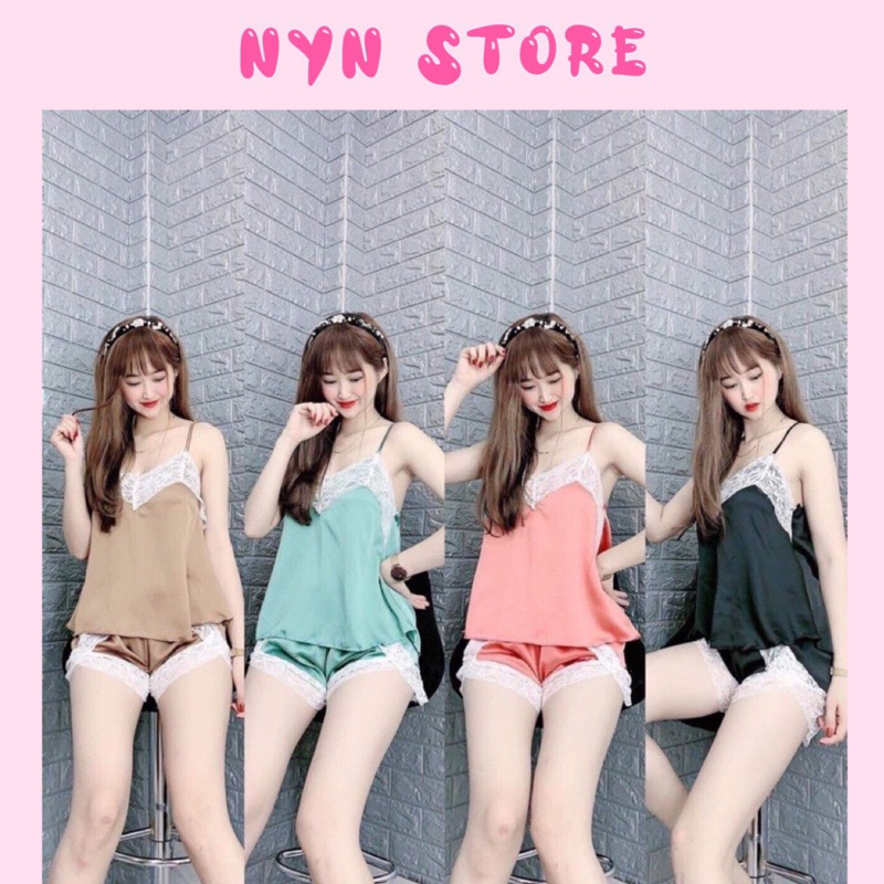 Đồ ngủ sexy lụa Satin