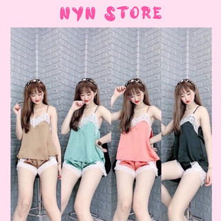 Đồ ngủ sexy lụa Satin