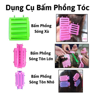 Kẹp bấm phông bấm xù tóc.