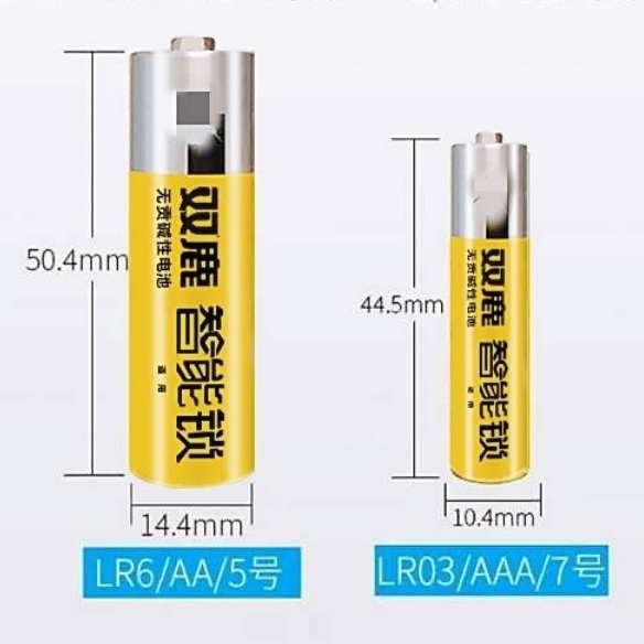 Pin Khóa Cửa Vân Tay (Pin AA Vàpin AAA ) Alkaline DURACELL,GP Speedmaster,Maxell,Shuanglu, 2.600mah,1200mAh GB/T8897.2