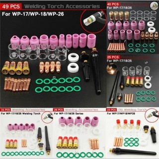 Phụ kiện máy hàn tig - Chụp kẹp kim 2.4 Thoát khí, kẹp kim tay hàn tig WP 17-18-26 loại đẹp 1.6-2.0-2.4