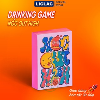  Bộ bài Nốc Out High 50 lá Drinking Game vui vẻ dành cho nhóm bạn tổ chức party Bài Nhậu uống bia 