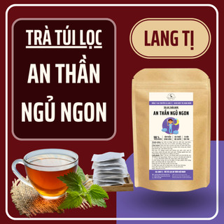 Trà an thần ngủ ngon - cụ lang tị - mất ngủ,giúp ngủ ngon, dễ ngủ,đẹp da, tp tâm sen bịch 50 lọc