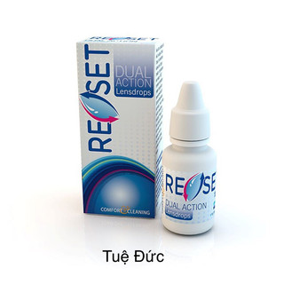  Nước mắt nhân tạo Reset. DD nhỏ mắt đeo kính Orthok 