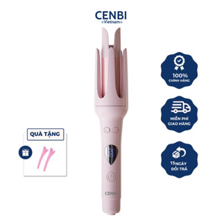 Máy uốn tóc xoăn tự động CENBI Pro Shuxing cao cấp 7 mức nhiệt chất liệu gốm sứ đường kính uốn 32mm
