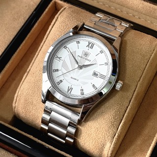 Đồng hồ nam dây thép PABLO RAEZ cao cấp viền đính đá sang trọng chống nước 3ATM 2871