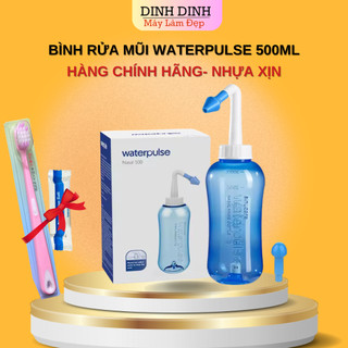 Bình rửa mũi 500ml, Bình rửa mũi xoang, dụng cụ rửa mũi cho bé và người lớn làm sạch mũi, ngạt mũi
