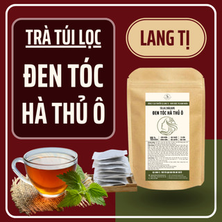 Trà mọc tóc -cụ lang tị- hỗ trợ giảm rụng tóc, tóc bạc sớm, giúp đen tóc, mọc tóc bổ máu, bổ thận âm 50 lọc