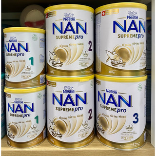 Sữa bột nan supreme pro số 1-2-3