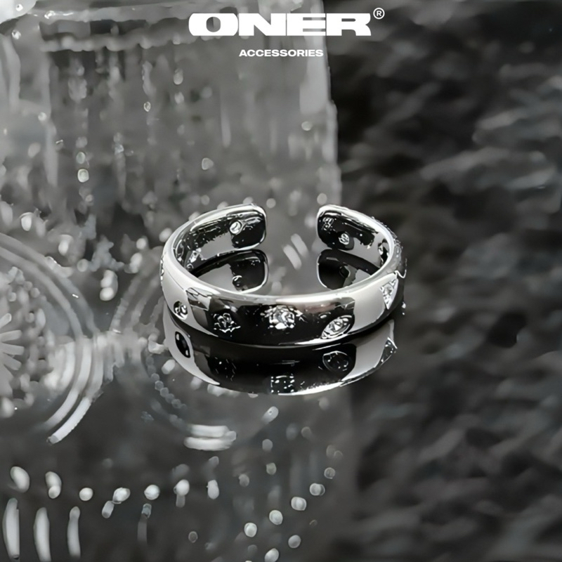Nhẫn ONER Bạc 925 "Jiiye Ring" ( Bảo Hành Bạc 1 Năm )